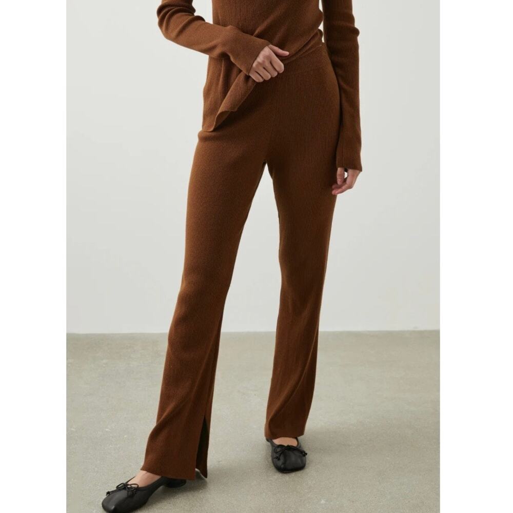 Rails Jules Pant - Fox - Women’s Medium Brown Ribbed Lounge Pants